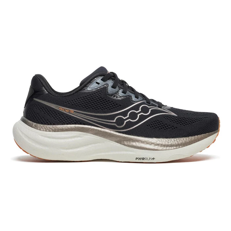 Ride 19 Chaussure de running sans stabilisateurs Hommes-noir, argent