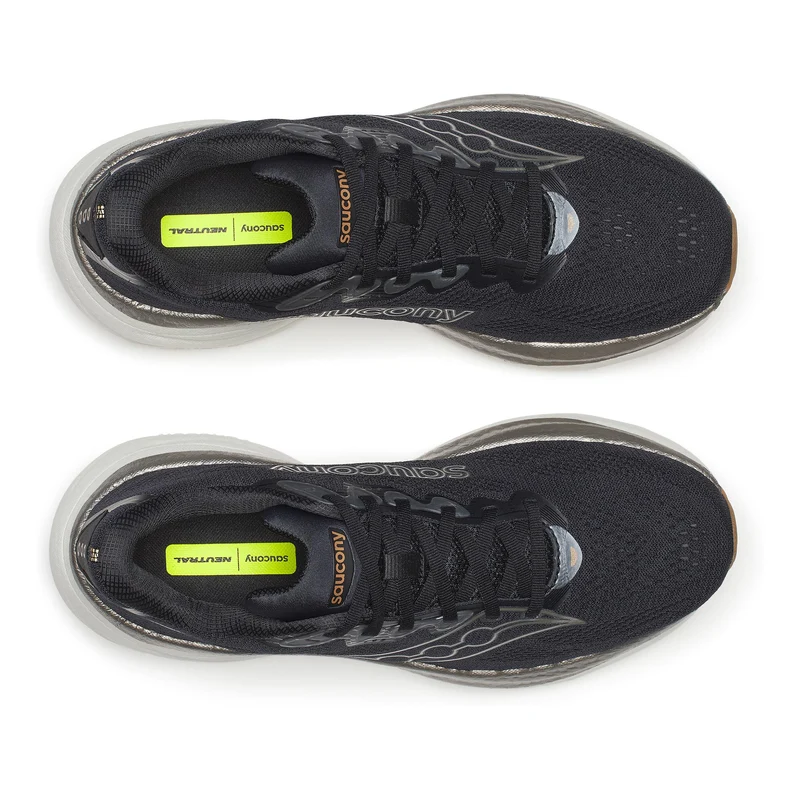 Ride 19 Chaussure de running sans stabilisateurs Hommes-noir, argent
