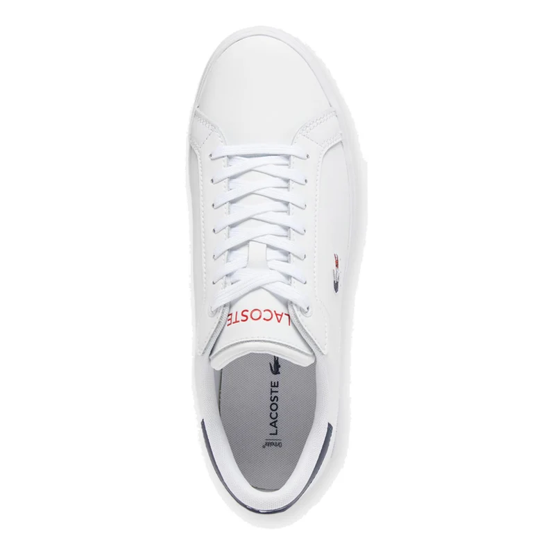 Powercourt Baskets Hommes-blanc, bleu foncé