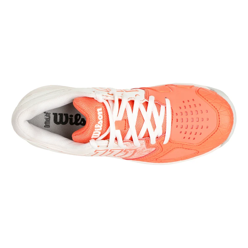 Kaos Comp 2.0 Chaussure Terre Battue Femmes-Blanc,Orange