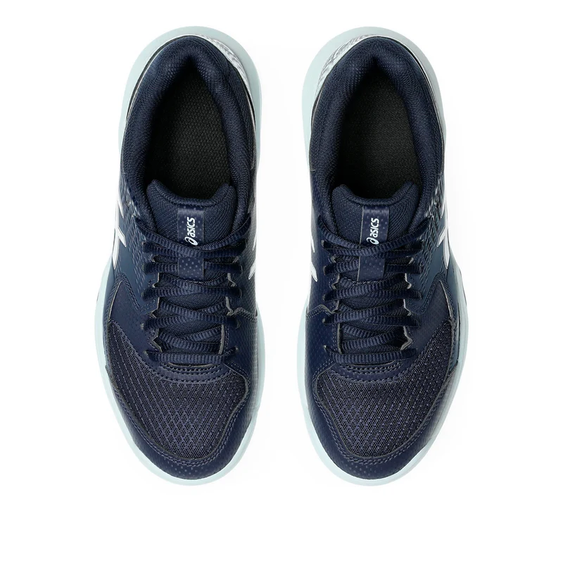 Gel-Dedicate 8 Chaussure terre battue Femmes - bleu foncé, blanc