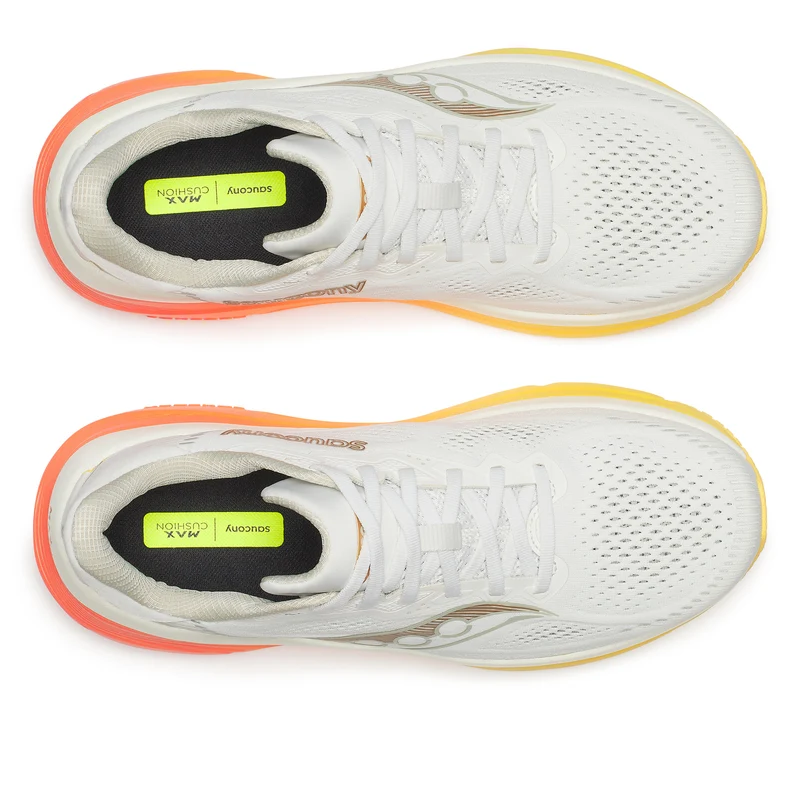 Guide 19 Chaussure de running avec stabilisateurs Hommes-crème, orange