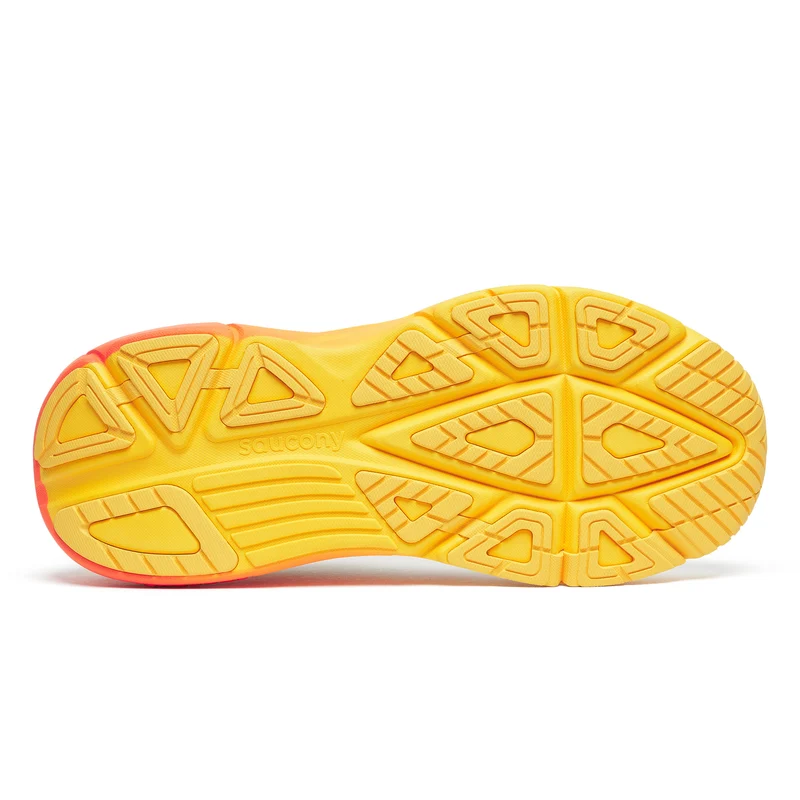 Guide 19 Chaussure de running avec stabilisateurs Hommes-crème, orange