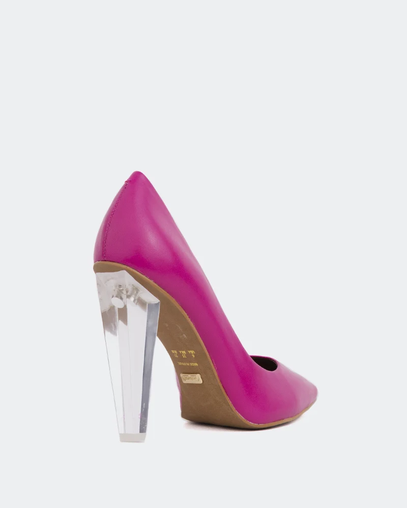 Roubi Fuchsia Leather