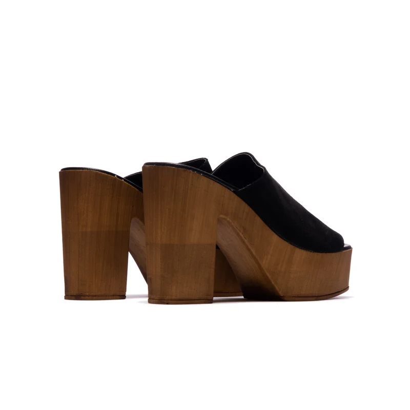 Elissa Black Suede