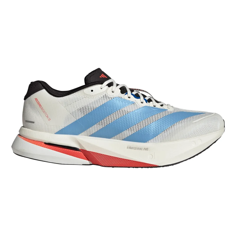 adizero Boston 13 Chaussure de compétition Hommes - blanc, bleu