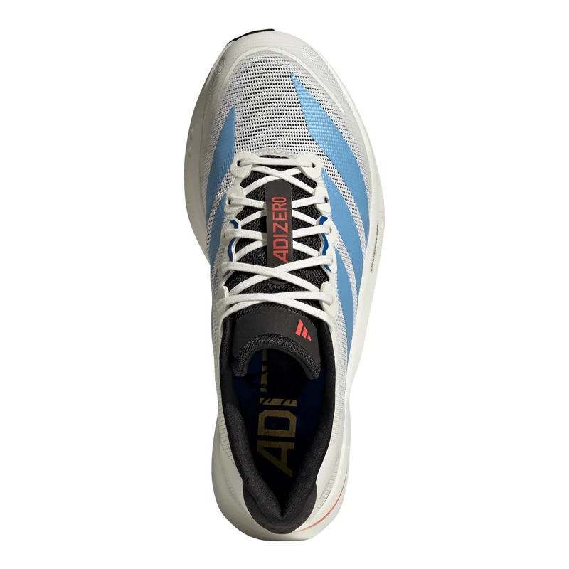 adizero Boston 13 Chaussure de compétition Hommes - blanc, bleu
