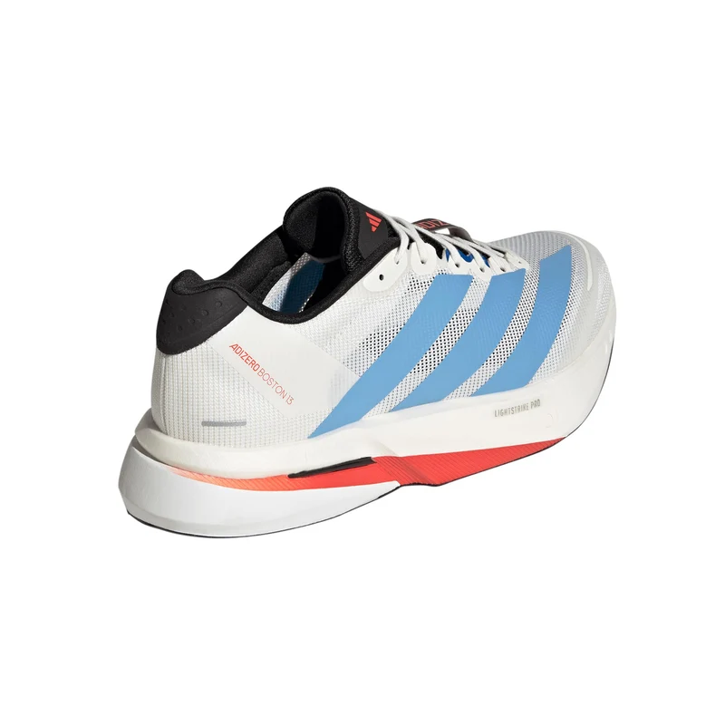 adizero Boston 13 Chaussure de compétition Hommes - blanc, bleu