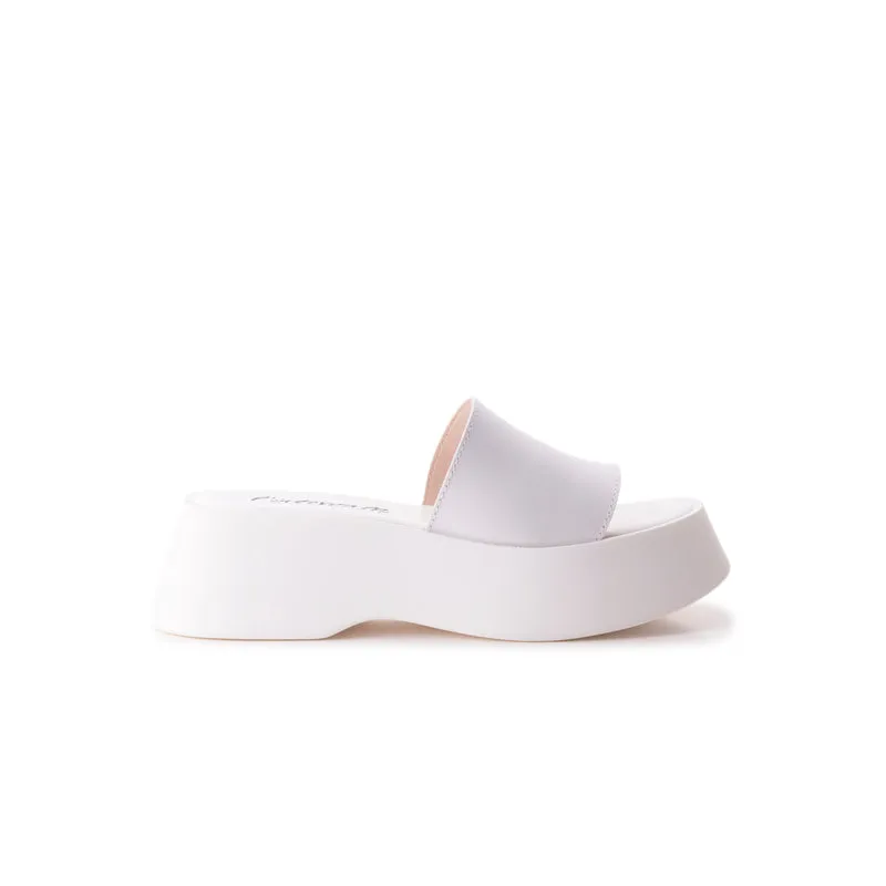 Chino White Leather