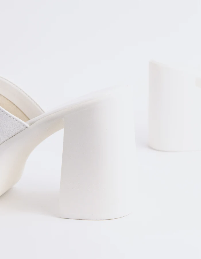 Kalamata White Leather