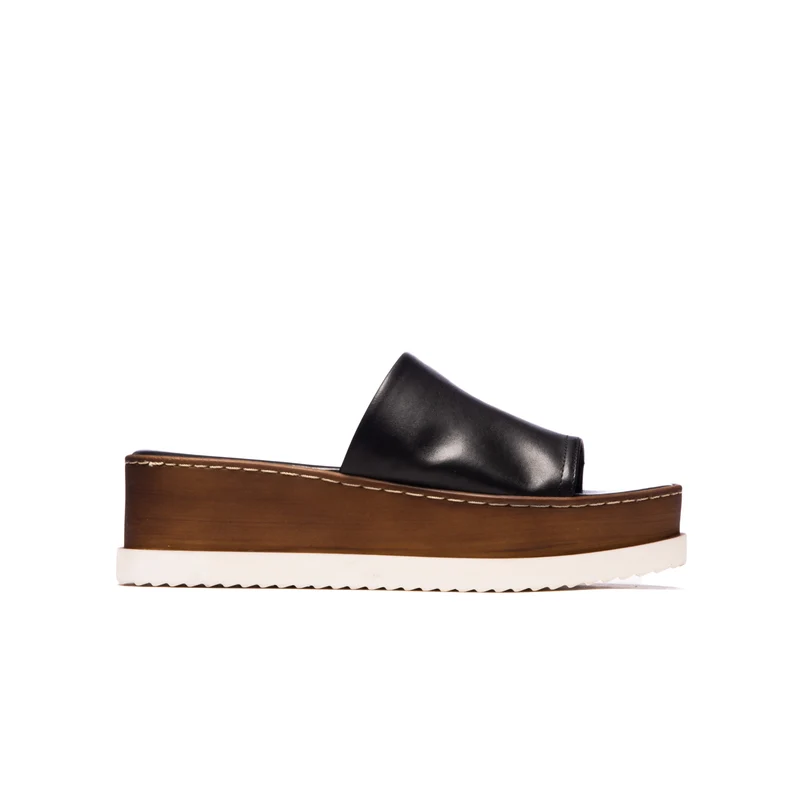 Cefalu Black Leather