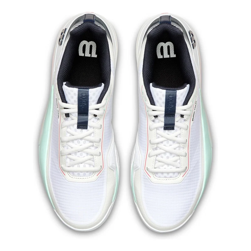 Rush Tour 5 Chaussure terre battue Hommes-blanc, turquoise