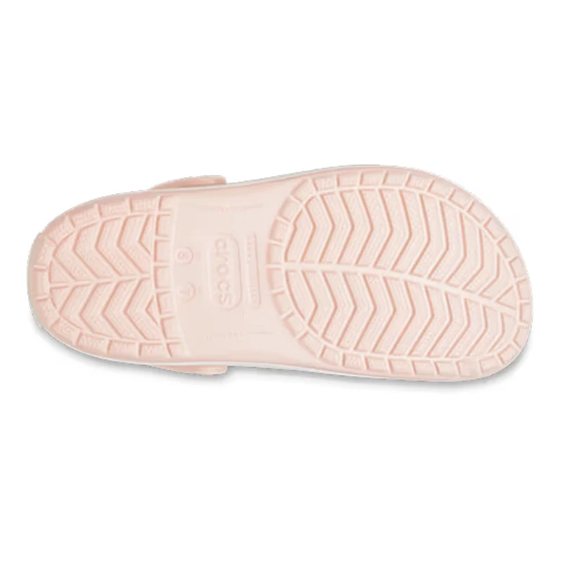 Crocband Clog Tongs Unisex - rosé, blanc