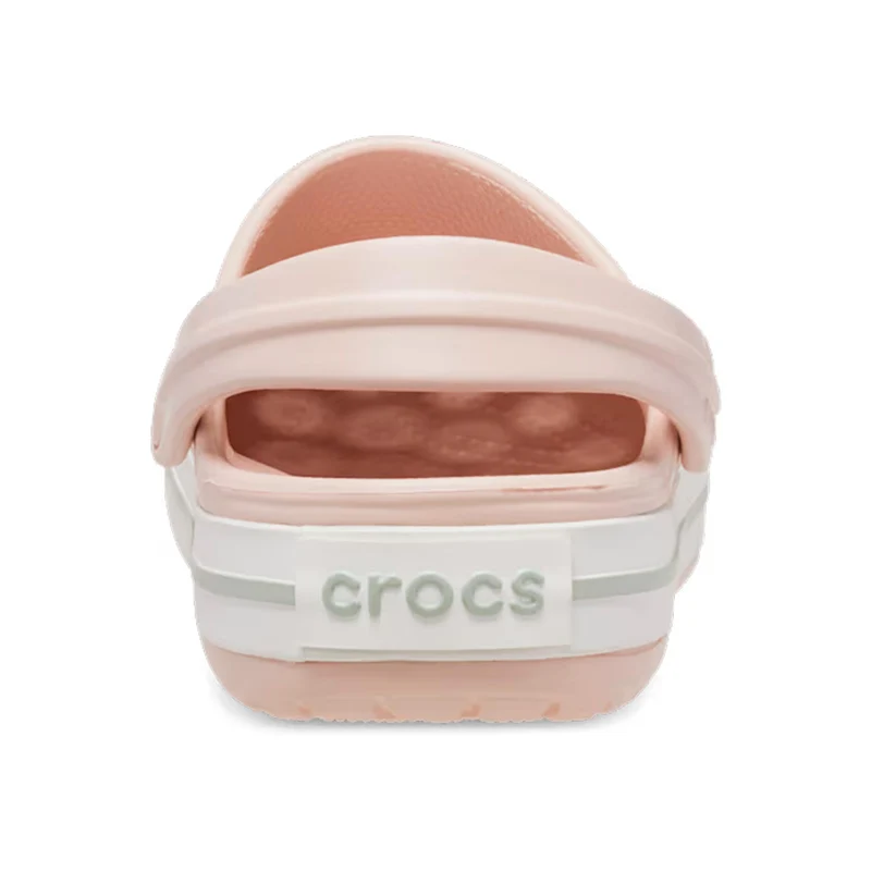 Crocband Clog Tongs Unisex - rosé, blanc