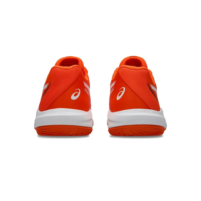 Gel-Dedicate 9 GS Chaussures padel Enfants - orange fluo, blanc