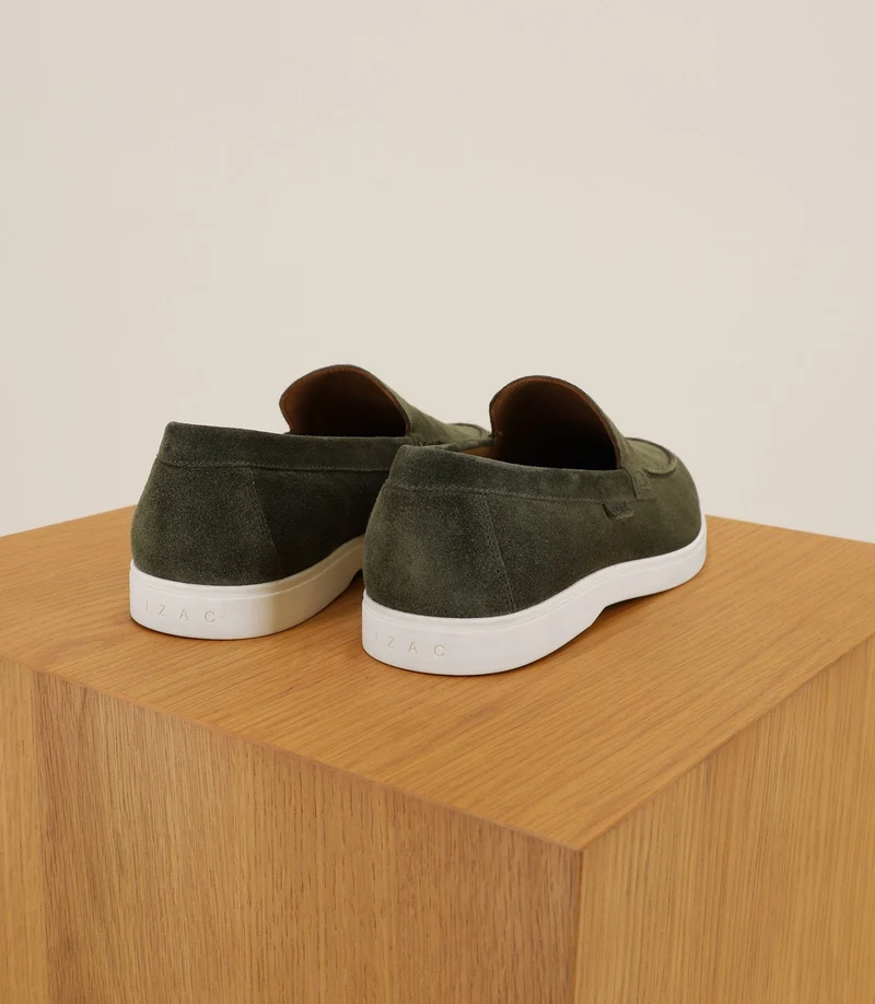 Chaussures mocassins kaki