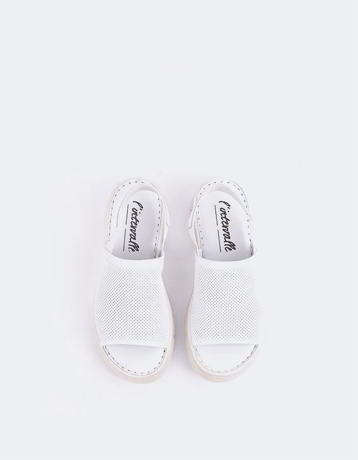 Solihull White Leather