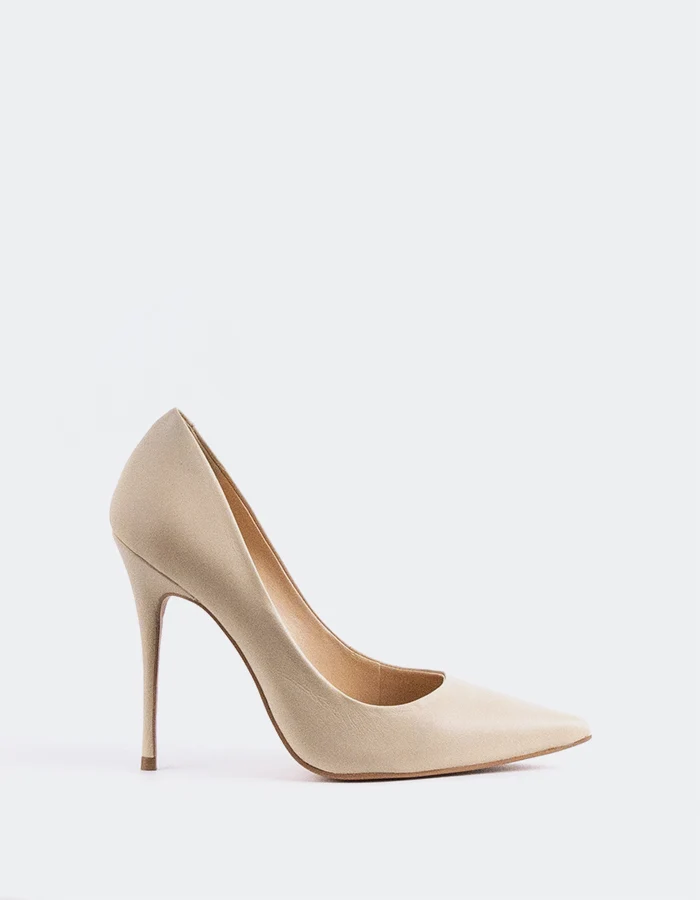 Teeva Off White Leather