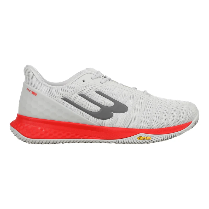 X-Plo Chaussures padel Hommes - gris, rouge