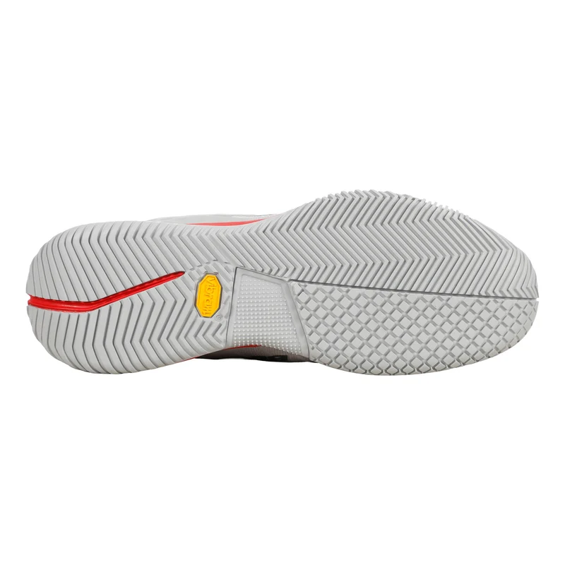 X-Plo Chaussures padel Hommes - gris, rouge