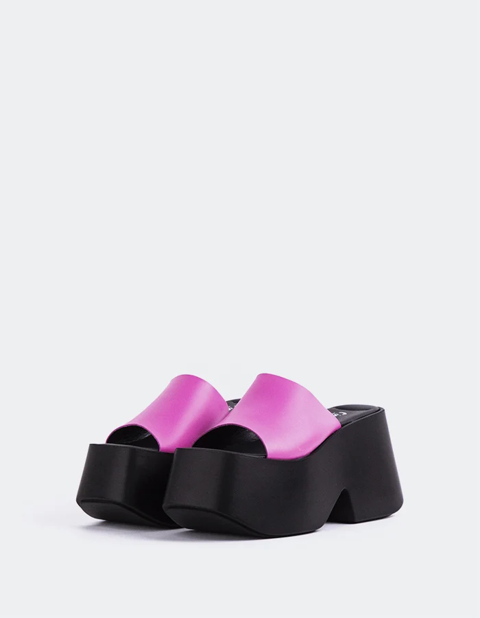 Fidèle Fucshia Leather