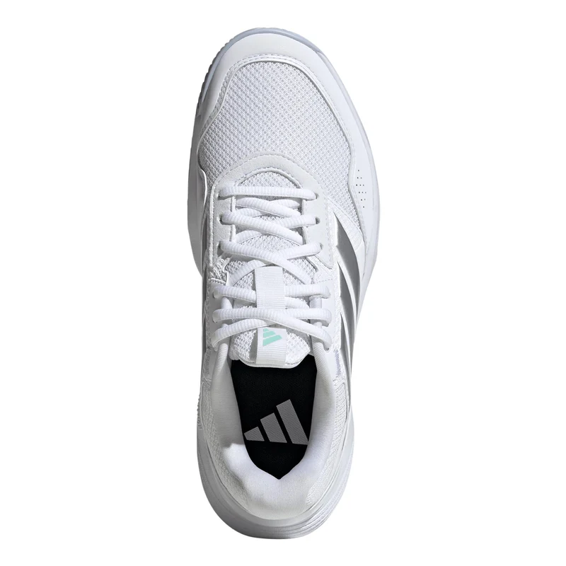 GameCourt 3 Chaussures toutes surfaces Femmes - blanc, argent