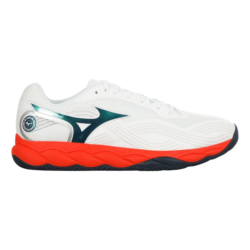 Wave Enforce Court 2 Chaussures toutes surfaces Hommes - blanc, orange