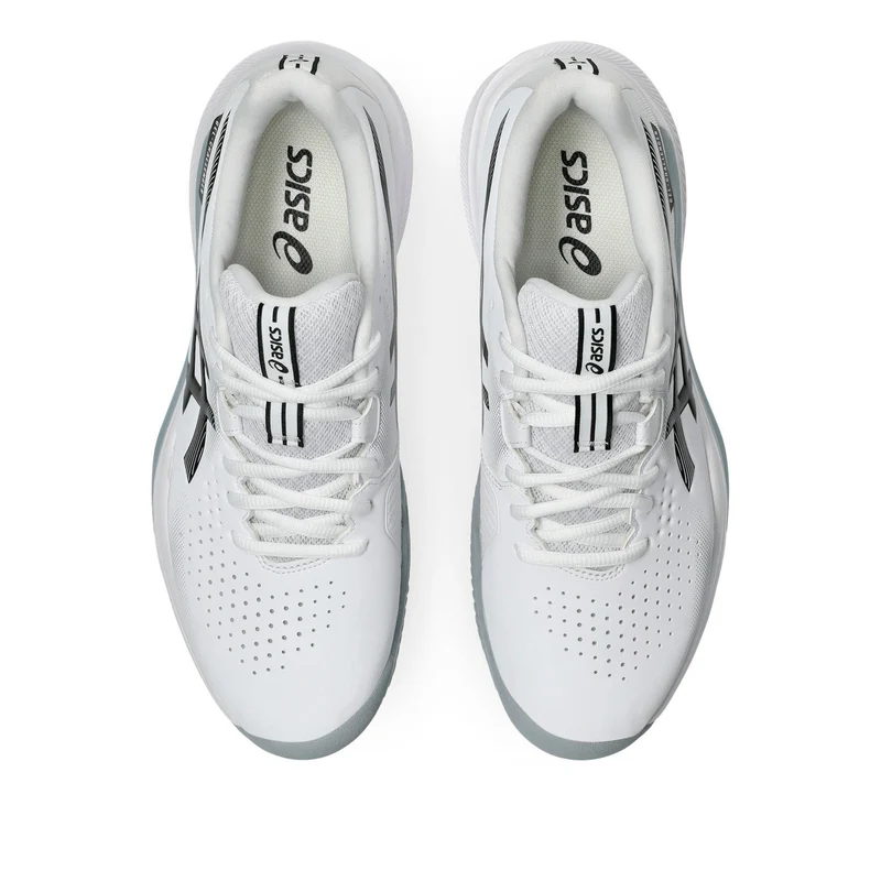 Gel-Challenger 15 Chaussure terre battue Hommes - blanc, gris foncé