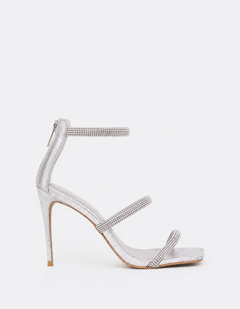 Shamari Silver Leather