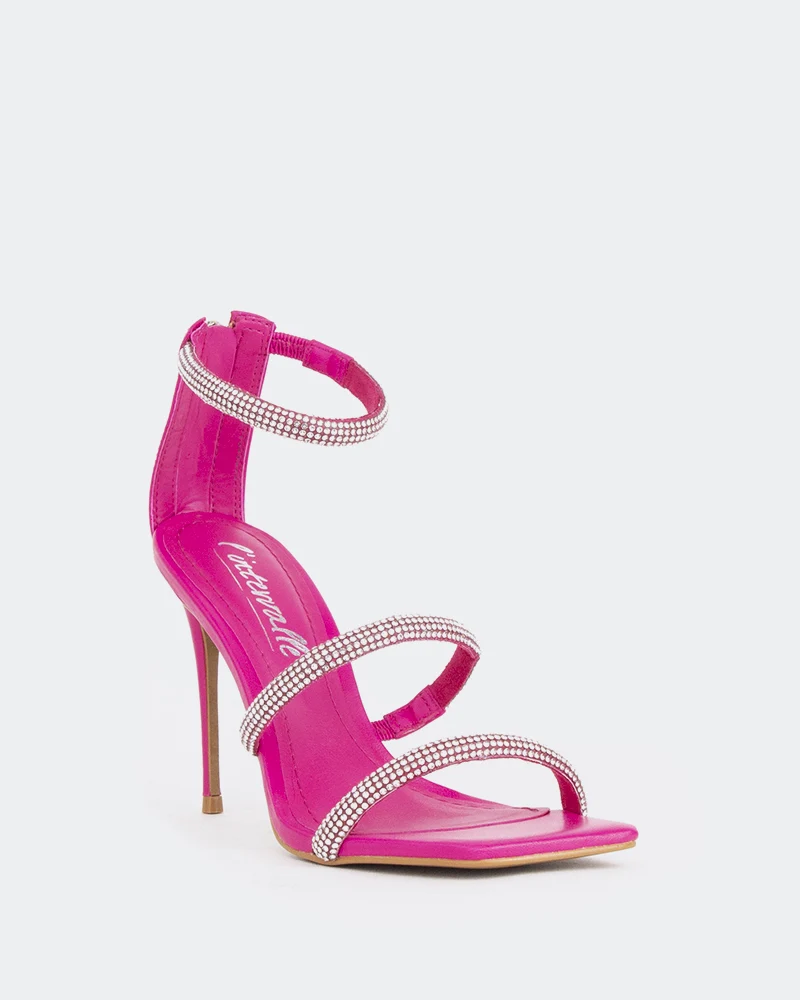 Shamari Fucshia Leather
