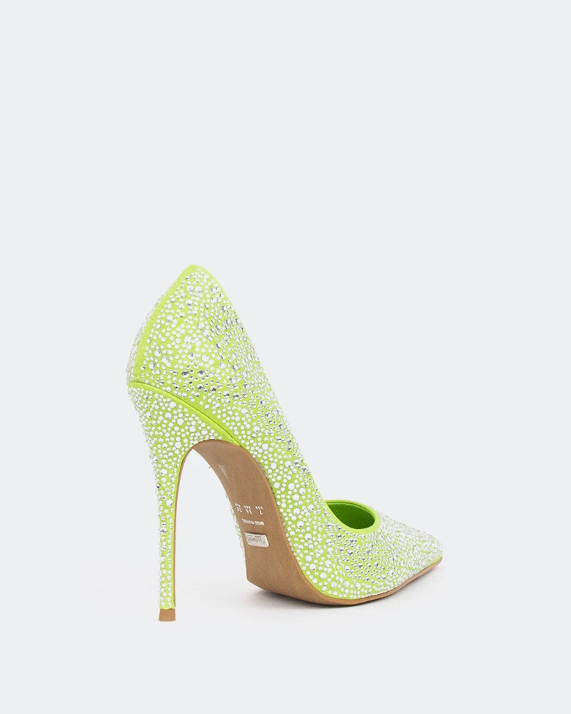 Hilton, Green Suede/Suède Vert