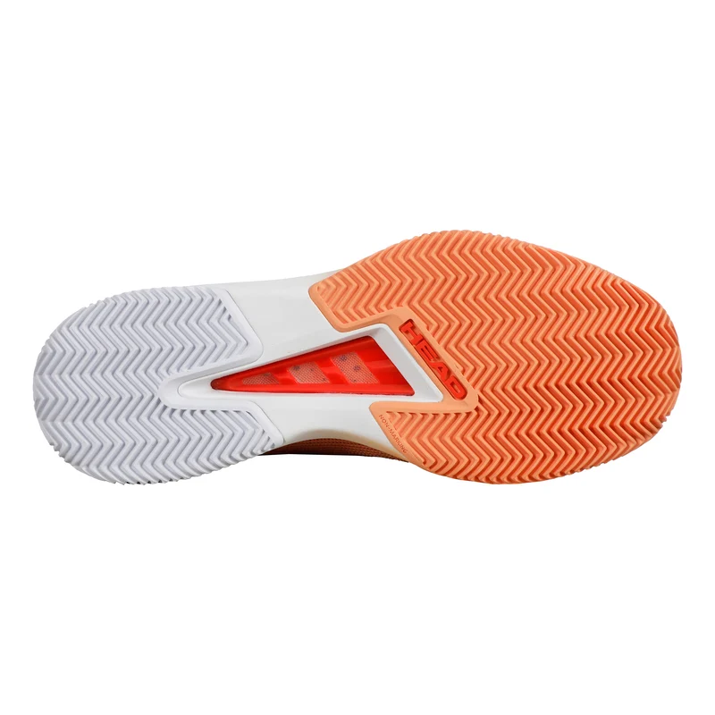 Sprint Pro 4.0 Chaussure Terre Battue Femmes-Corail,Blanc