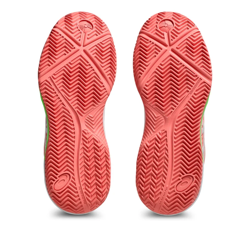 GEL-DEDICATE 8 PADEL Chaussures padel Femmes-corail, blanc