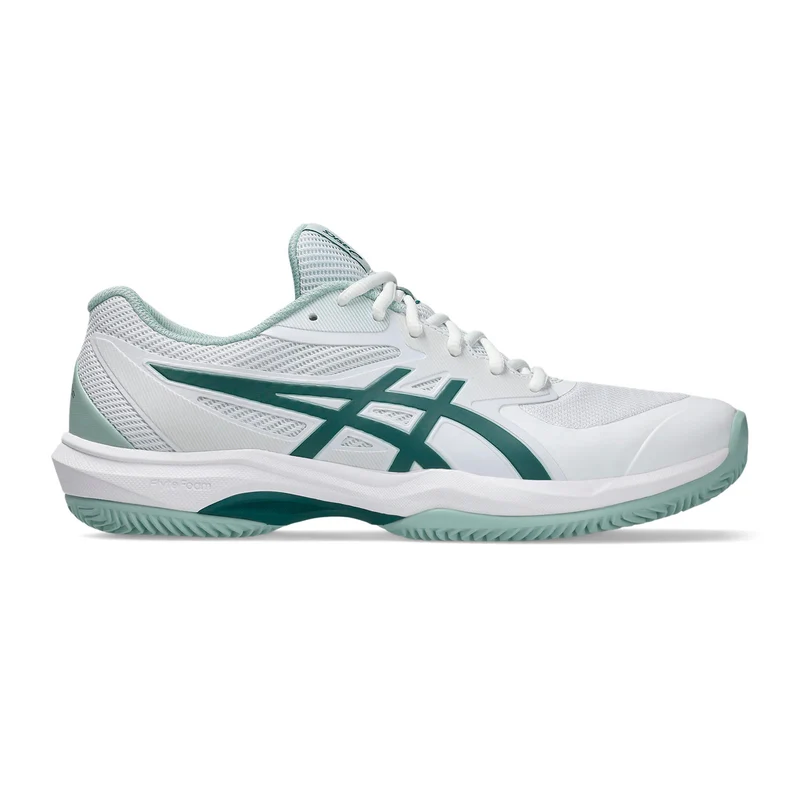 Game FF/OC Chaussure terre battue Hommes - blanc, bleu petrol
