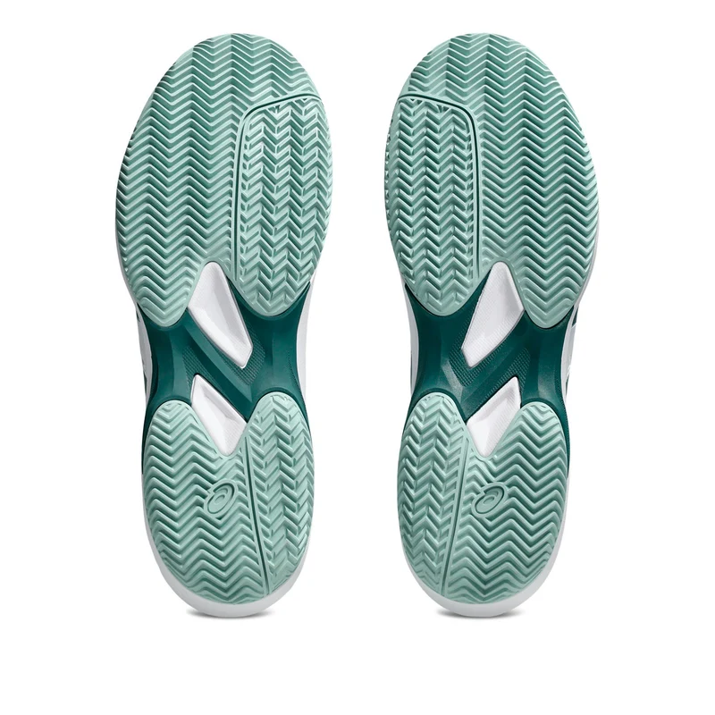 Game FF/OC Chaussure terre battue Hommes - blanc, bleu petrol