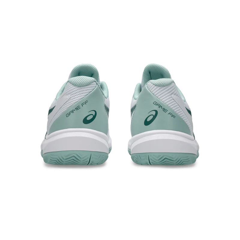 Game FF/OC Chaussure terre battue Hommes - blanc, bleu petrol