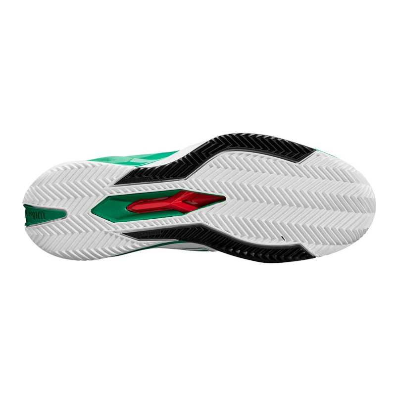 Rush Pro 4.5 Chaussure Terre Battue Hommes-Blanc,Vert