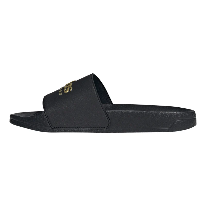 Adilette Shower Tongs Hommes - noir, or