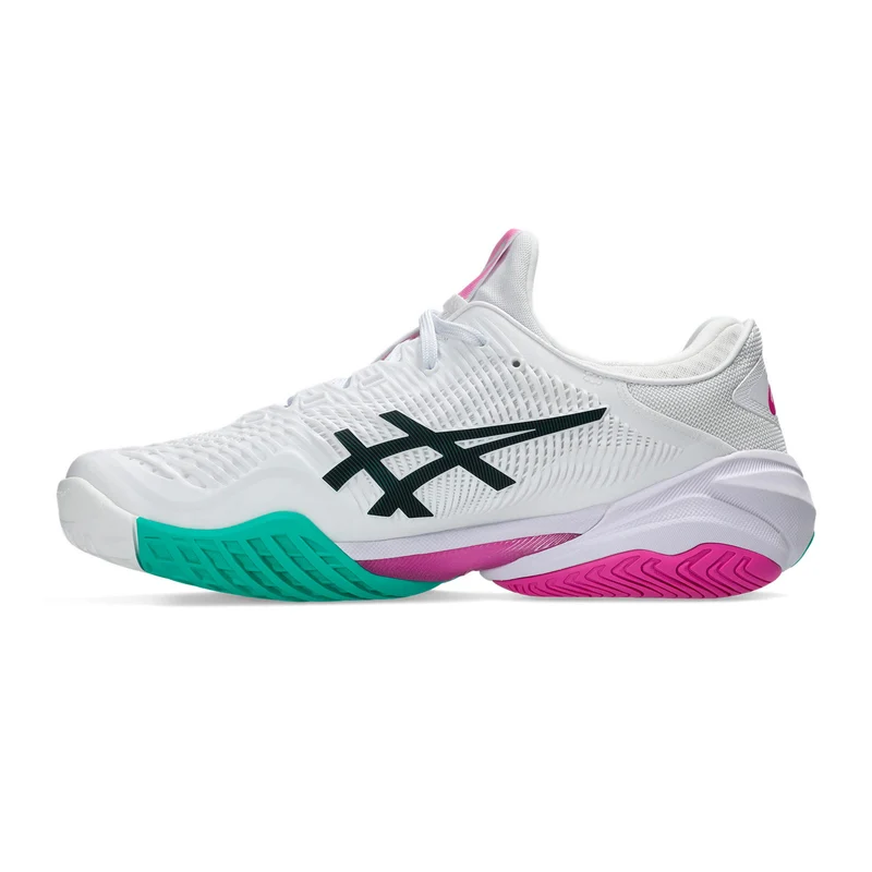 Court FF 3 Chaussures toutes surfaces Hommes - blanc, rose