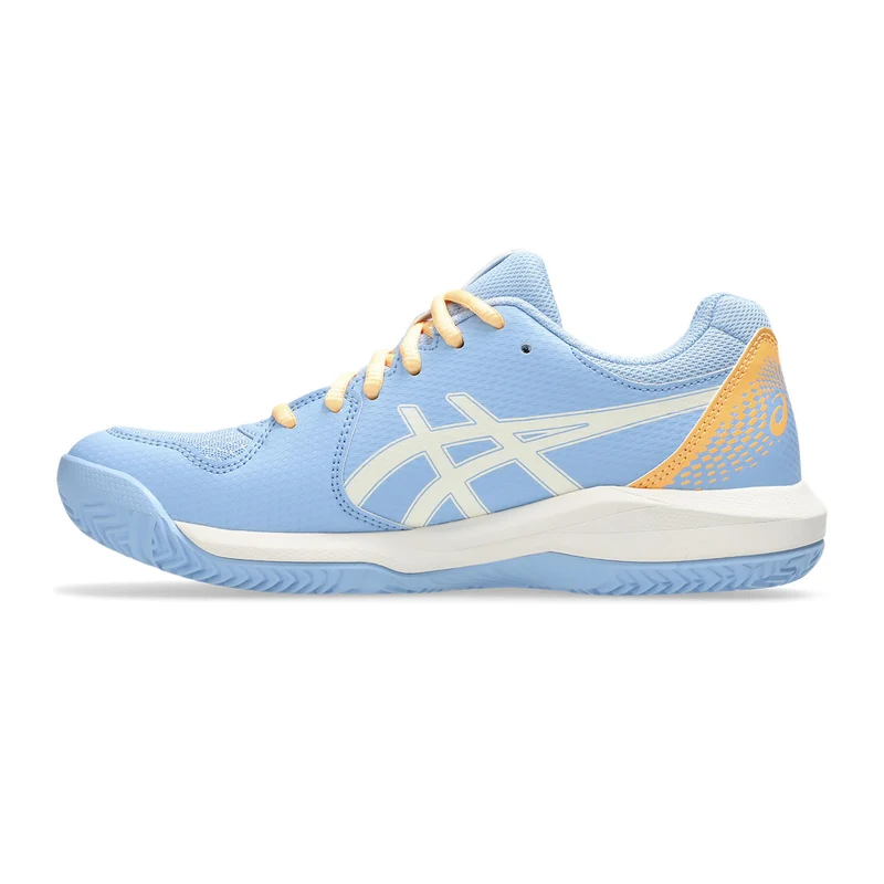 Gel-Dedicate 8 Chaussures Padel Femmes-Bleu Gris, Crème
