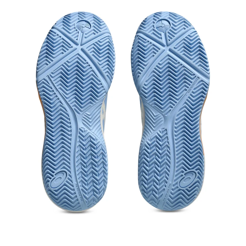 Gel-Dedicate 8 Chaussures Padel Femmes-Bleu Gris, Crème