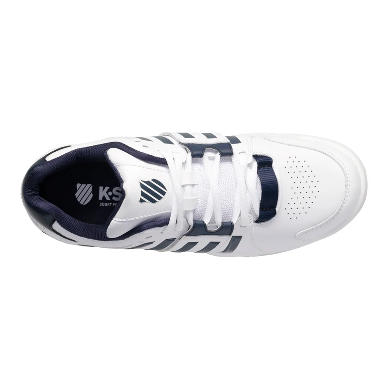 Accomplish Iv Chaussures Toutes Surfaces Hommes-Blanc,Bleu Foncé