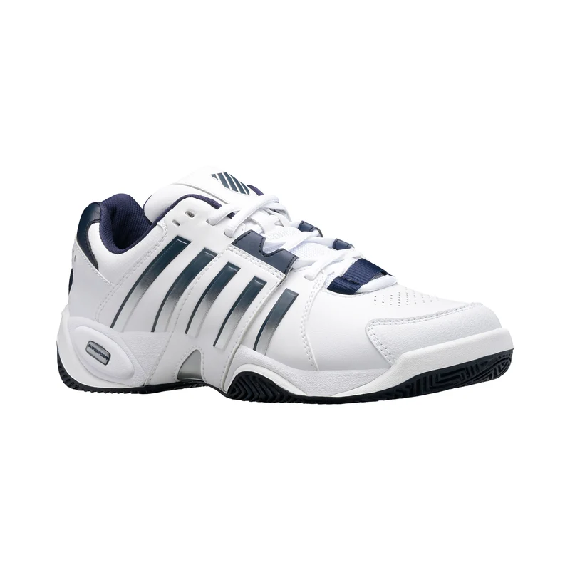 Accomplish Iv Chaussures Toutes Surfaces Hommes-Blanc,Bleu Foncé
