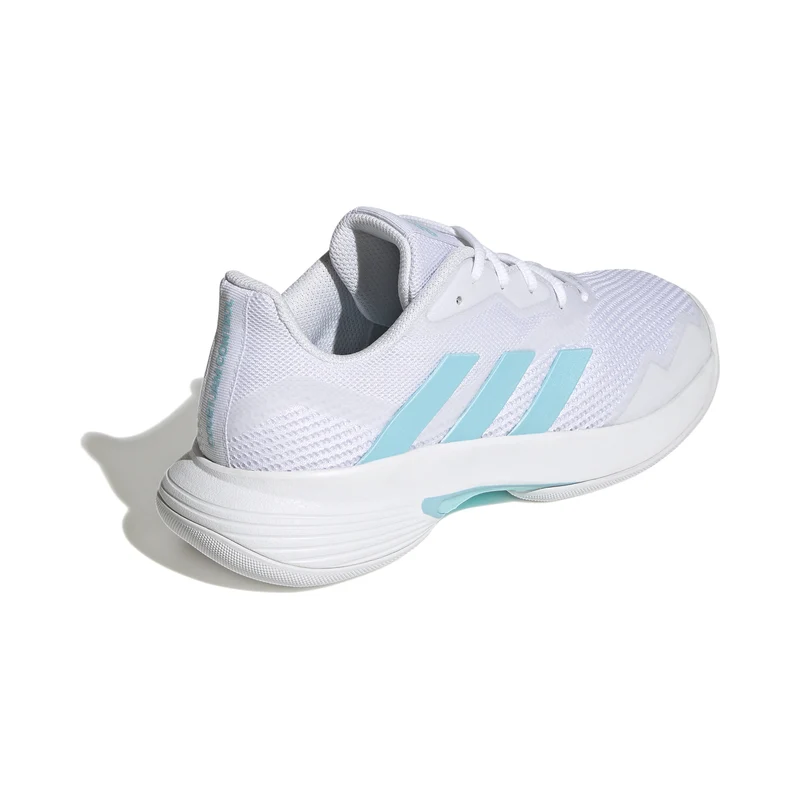 CourtJam Control Chaussure moquette Femmes - blanc, turquoise