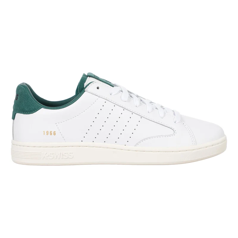 Lozan Klub LTH Baskets Hommes-blanc, vert clair