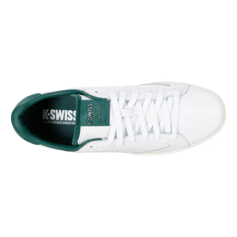 Lozan Klub LTH Baskets Hommes-blanc, vert clair