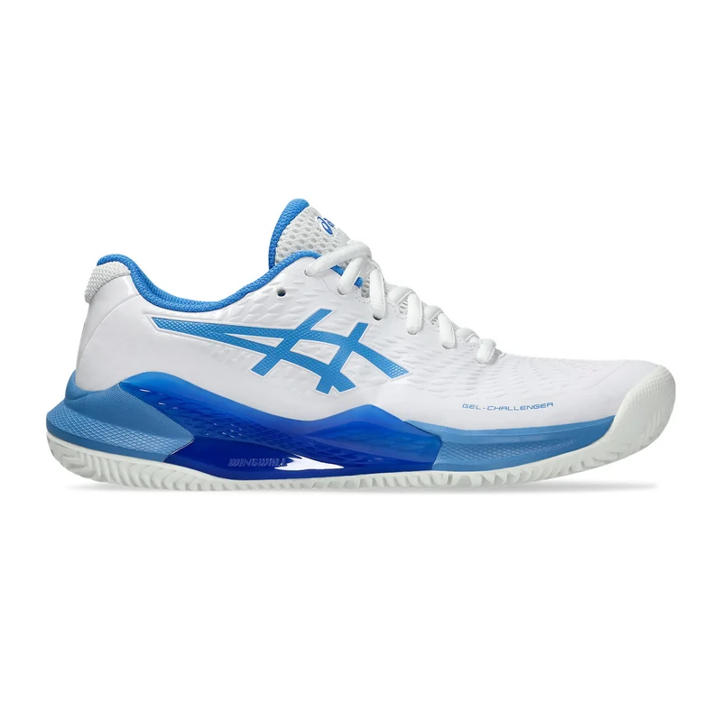 Gel-Challenger 14 Chaussure terre battue Femmes - blanc, bleu