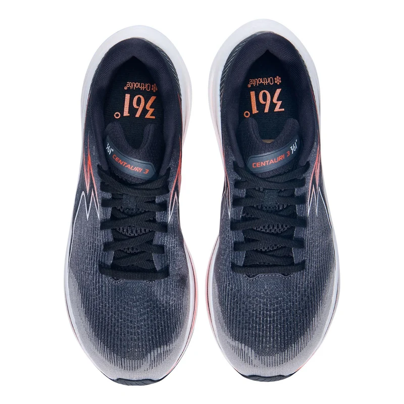 Centauri 3 Chaussure de running sans stabilisateurs Hommes-gris foncé, orange