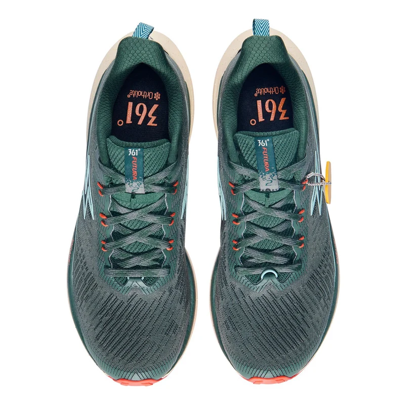 Futura 2 Chaussure Trail Hommes-Bleu Petrol, Vert Foncé