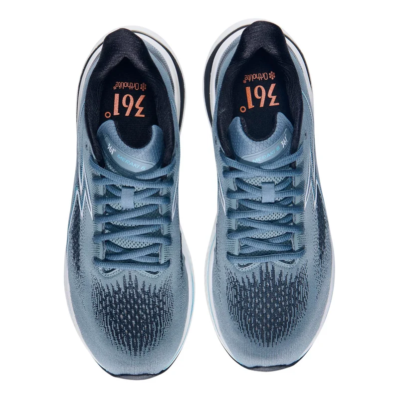 Meraki 6 Chaussure de running sans stabilisateurs Hommes - bleu gris, bleu